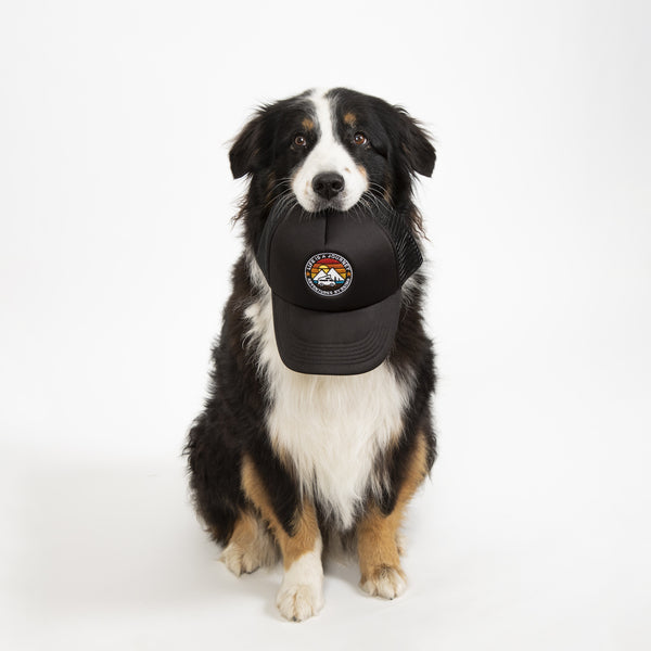 Basecap mit farbigem Emblem-Stick