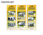 Poster Set Deutsch, 13 Poster, Maße 420x1189mm