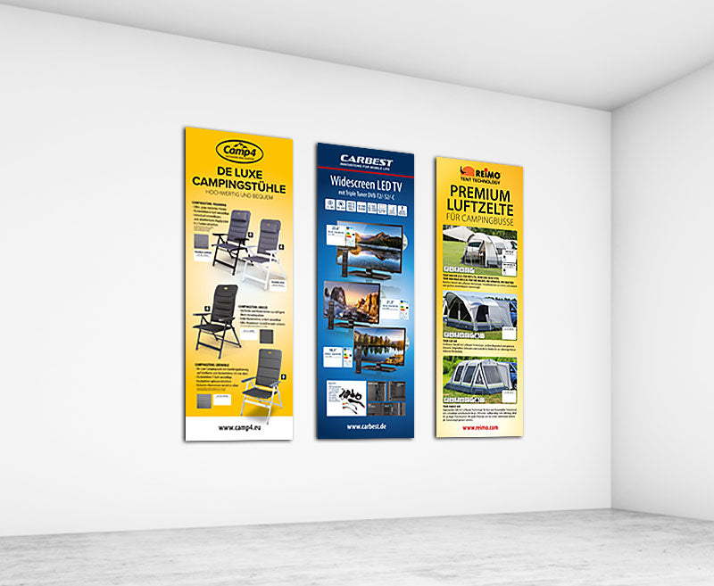 Poster Set Deutsch, 13 Poster, Maße 420x1189mm