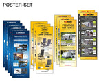 Poster Set Englisch, 13 Poster, MaÃe 420x1189mm