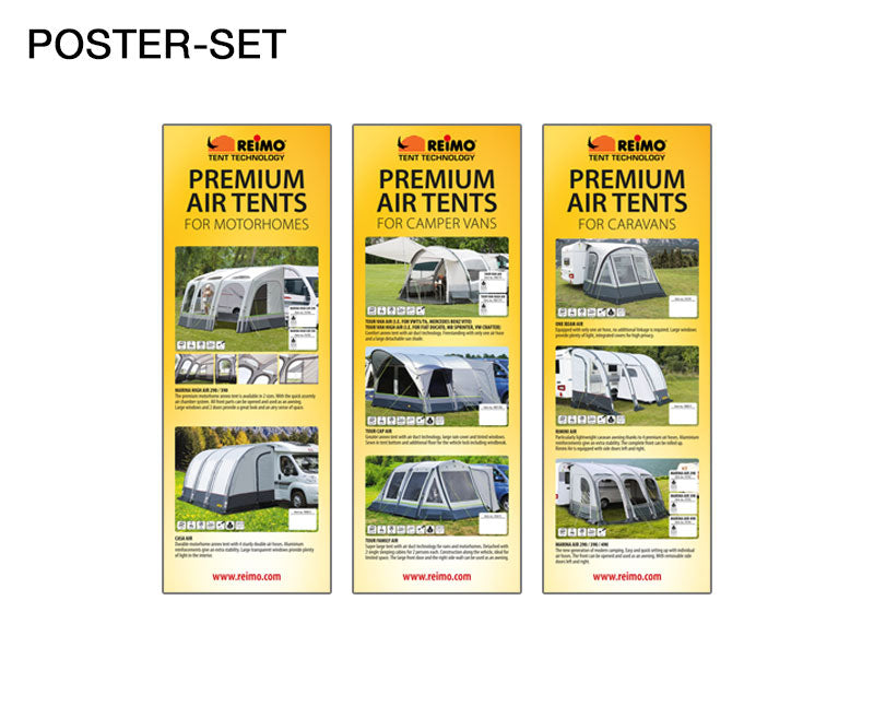 Poster Set Englisch, 13 Poster, Maße 420x1189mm