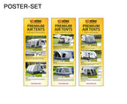 Poster Set Englisch, 13 Poster, Maße 420x1189mm