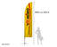Reimo Squareflag Komplettsystem