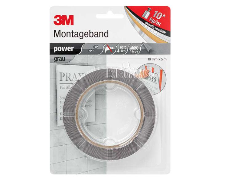 Doppelseitiges Klebeband 19mm x 5m