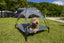 Hundeliege mit Sonnendach 88x78x18cm, Sonnendach abnehmbar