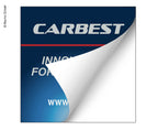Autoaufkleber 70x70mm Motiv: Carbest