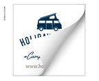 Autoaufkleber 70x70mm Motiv: Holiday Travel