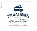 Autoaufkleber 70x70mm Motiv: Holiday Travel