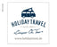 Autoaufkleber 70x70mm Motiv: Holiday Travel