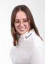 Damenbluse Kurzarm, 38, weiÃ, Adria