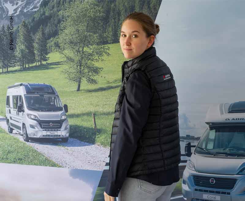 Adria Herrenweste schwarz, Größe M