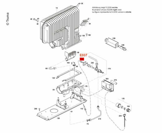 Truma Thermoelement 250mm