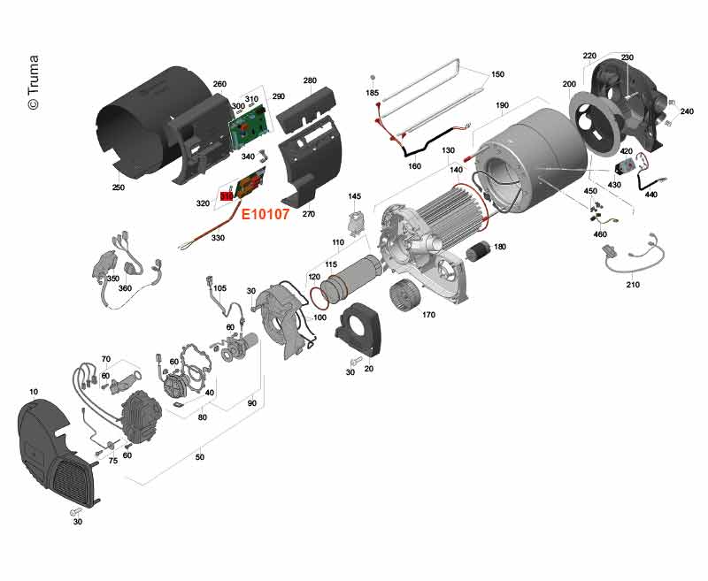 Sicherungssatz T10AH Combi
