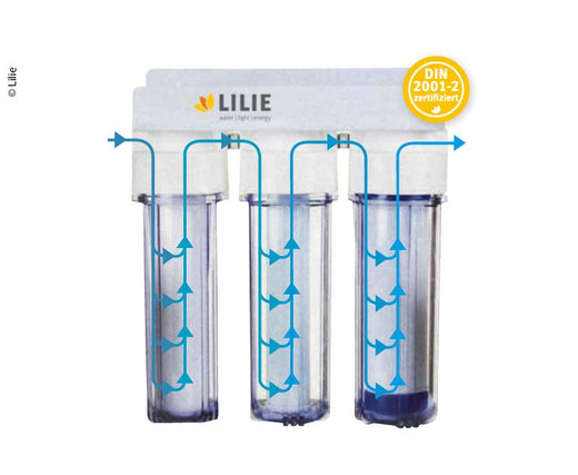 Lilie Certec 3-Stufen Wasserfilter