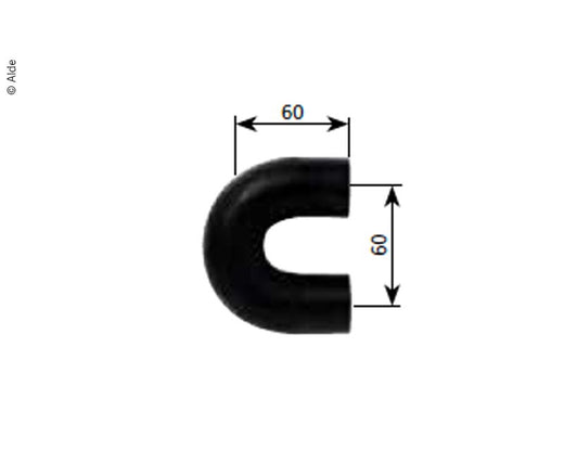 Alde Gummi-U 60mm/60mm