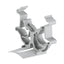 Schlauchclip SC - Achatgrau