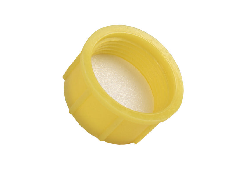 Verschluss gelb 3/4" IG mit Dichtung