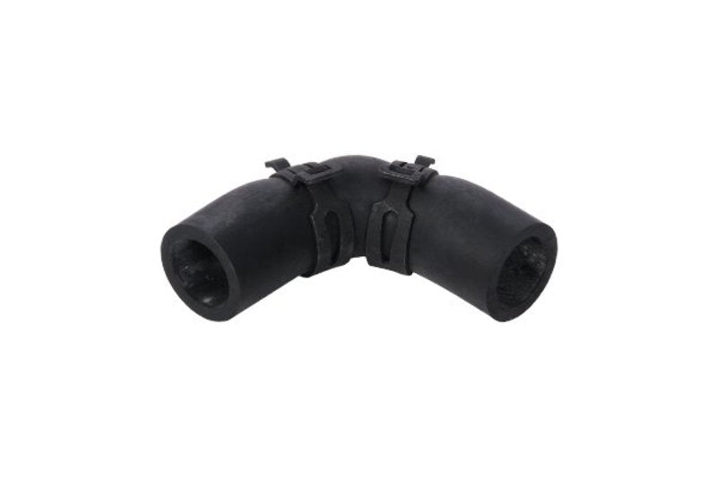 Gummiwinkel mit Bandklemmschelle - 90° - 62 mm