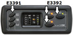 Knöpfe für PC100 - Groß - 3er Set