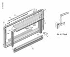 Teilesatz Innenrahm. grau Teilesatz Innenrahmen Seitz S5 Fenster grau