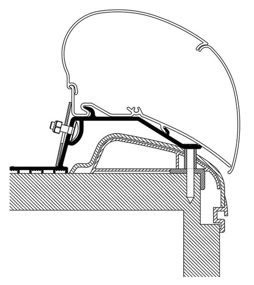 Thule Adapter f.HobbyPremium 12