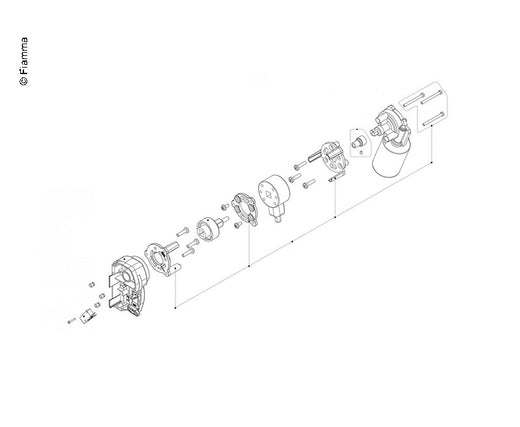 Fiamma Markisenmotor für F45 S