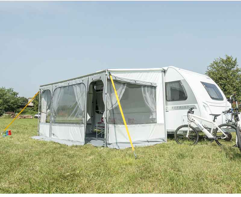 Fiamma Caravanstore ZIP 410 - Ersatztuch Royal Grey