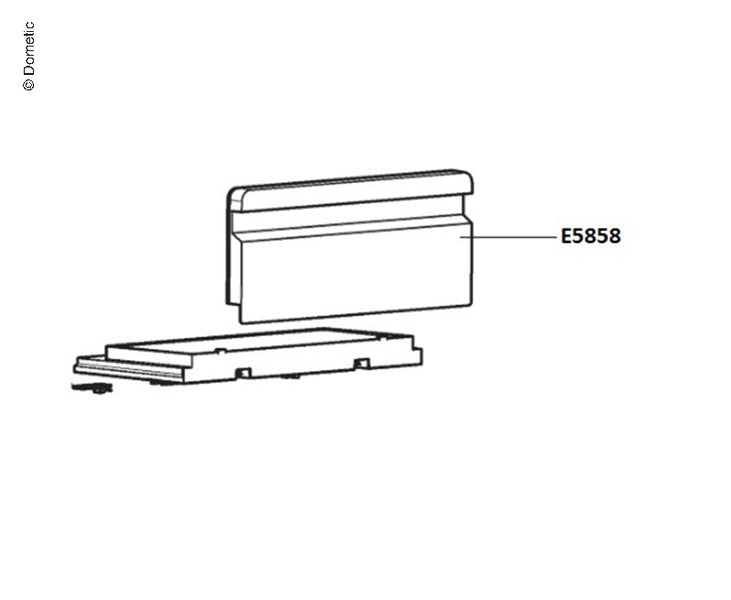 Gefrierfachklappe Kühlschrank RMS84XX