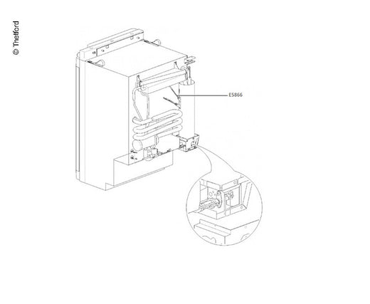 Thetford Heizpatrone AC 230V/220W