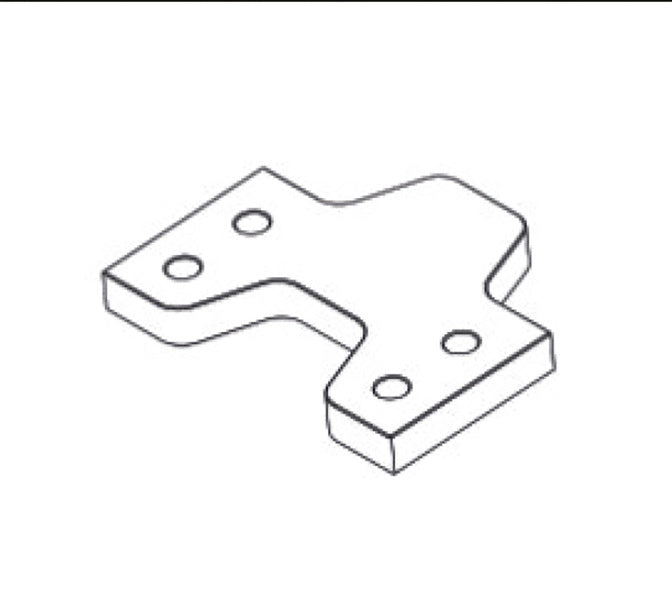<p>&nbsp;Spacers 16mm (pair)</p>