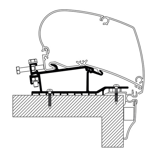 Thule Roof Adapter Hobby Car.09