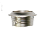 Rosette Silber - Push Lock fü 15 mm Plattenstärke