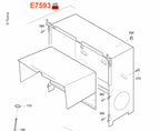 Einbaukasten S5004 2Gebl.
