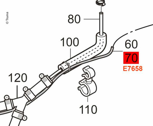Kabel Dosierpumpe 6m kpl.