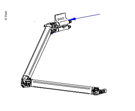 RH Spring Arm 4900 2,6m