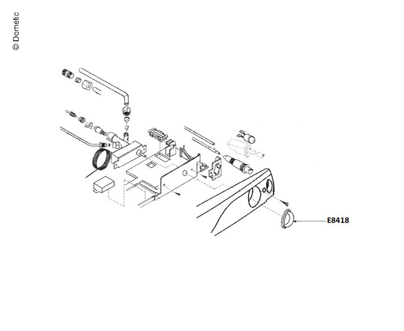 Drehknopf Thermostat RM7XXX