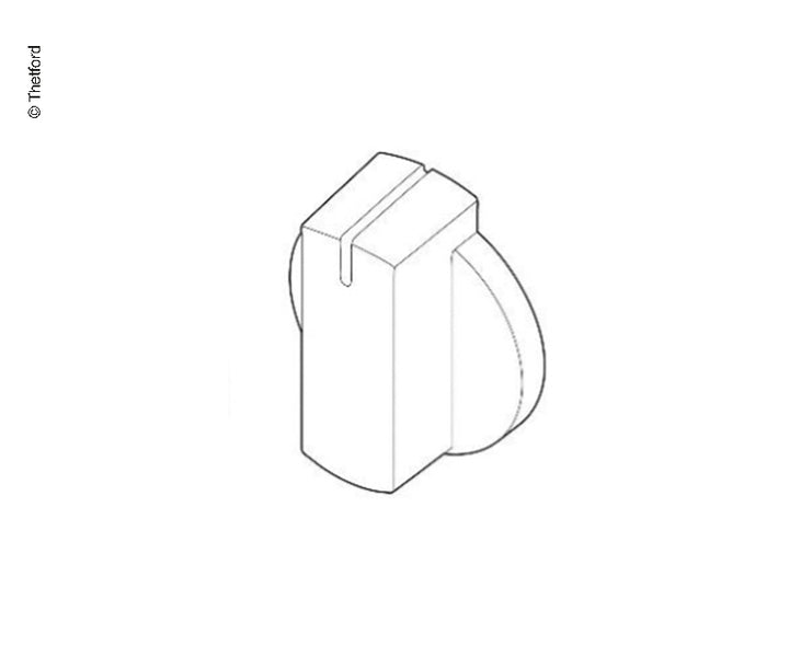 Ersatzknopf nickel matt (6Stk)