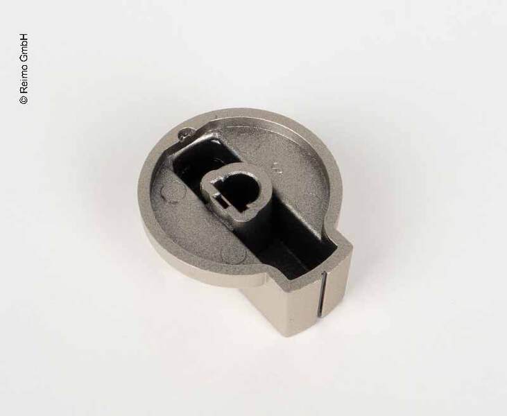 Ersatzknopf nickel matt (6Stk)