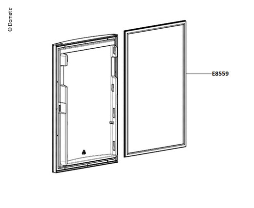 Türdichtung Magnetdichtung - RM840X - Schwarz