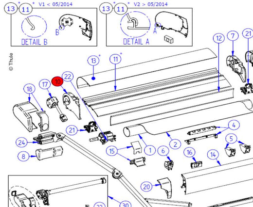 LH Endcap Assy O9200