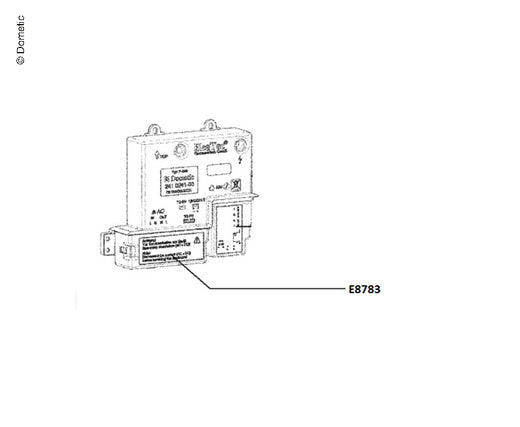 Dometic Abdeckung Netzanschluss