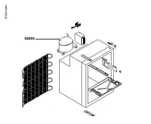 Kompressor BD35F f.MDC50