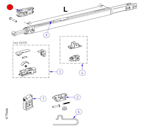 Support Arm V2 1,9m