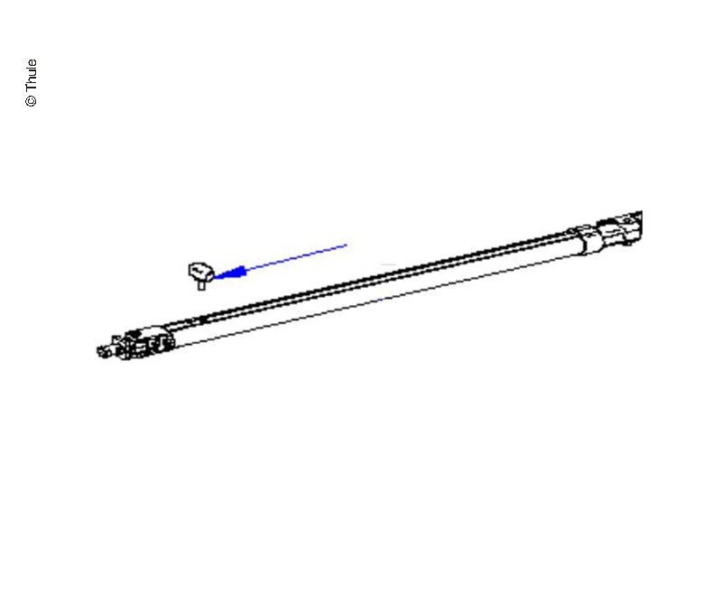 Knob Supp.Arm oval 2Stück