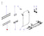 Cover Strip ribbed 750mm 2pcs
