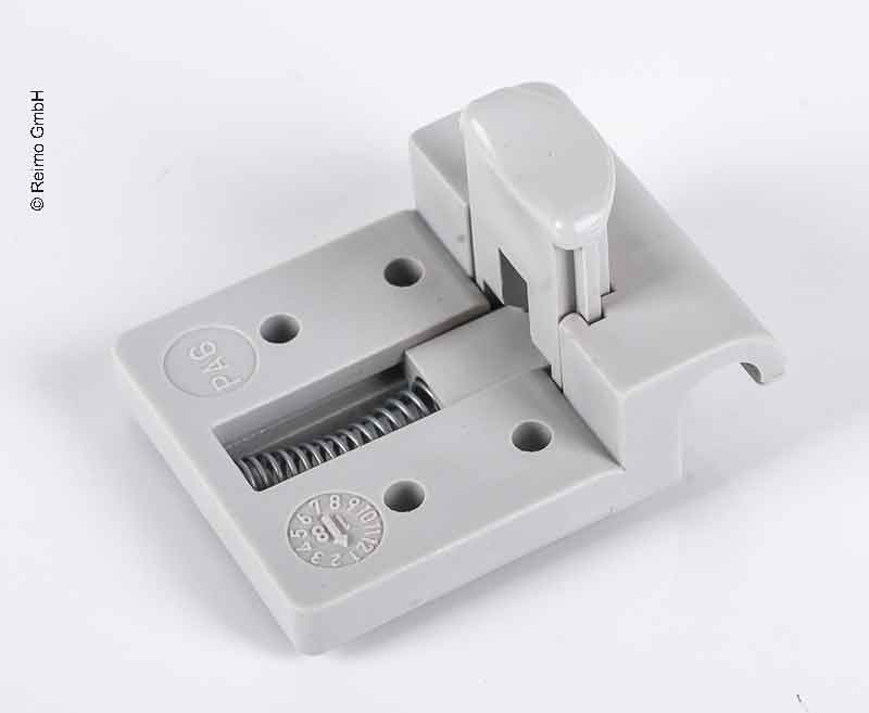 Quick-Clip Halter für Tischgleitschiene Quick-Clip
