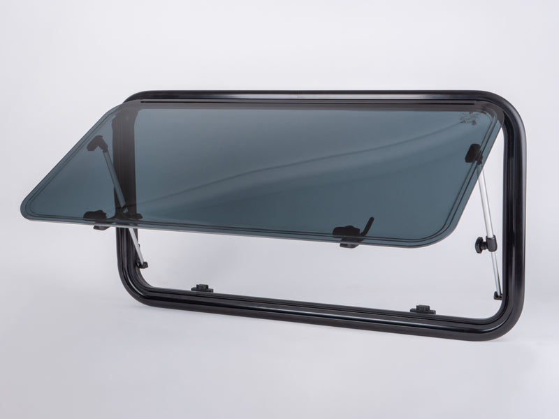 Polyplastic Polyvision Curved - Ausstellfenster für gewölbte Außenfläche, 900x550