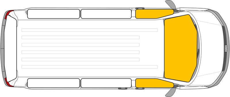 Isoflex Thermomatte Fahrerhaus VW-T5/T6 alle Modelle ab Bj.2003