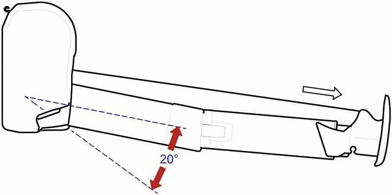 Thule Wandmarkise 8000 Länge: 4,0m Gehäuse cremeweiß