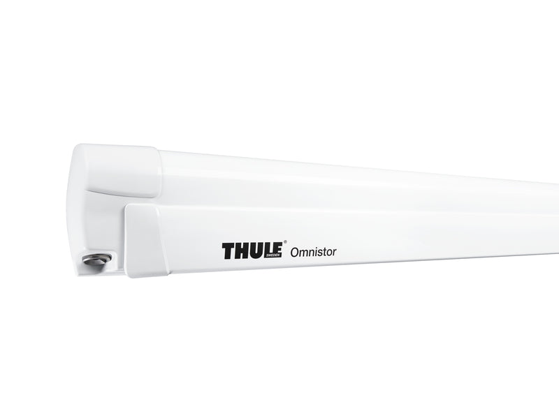 Thule Wandmarkise 8000 4,5m Tuch Mystic grau / Gehäuse weiß